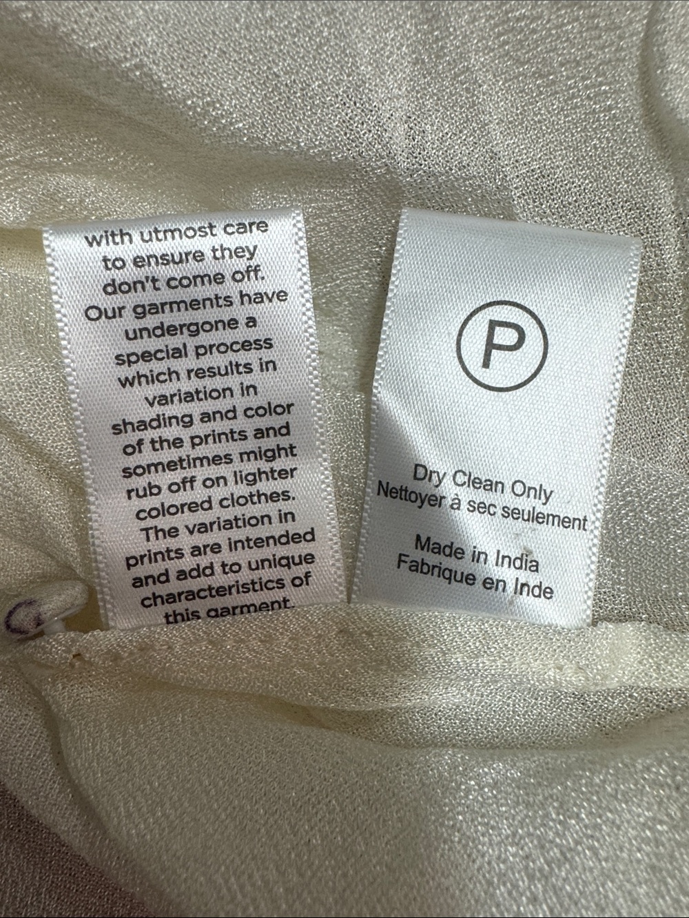 Hemant & Nandita Luana Mini Dress, XL - Picture 10 of 10